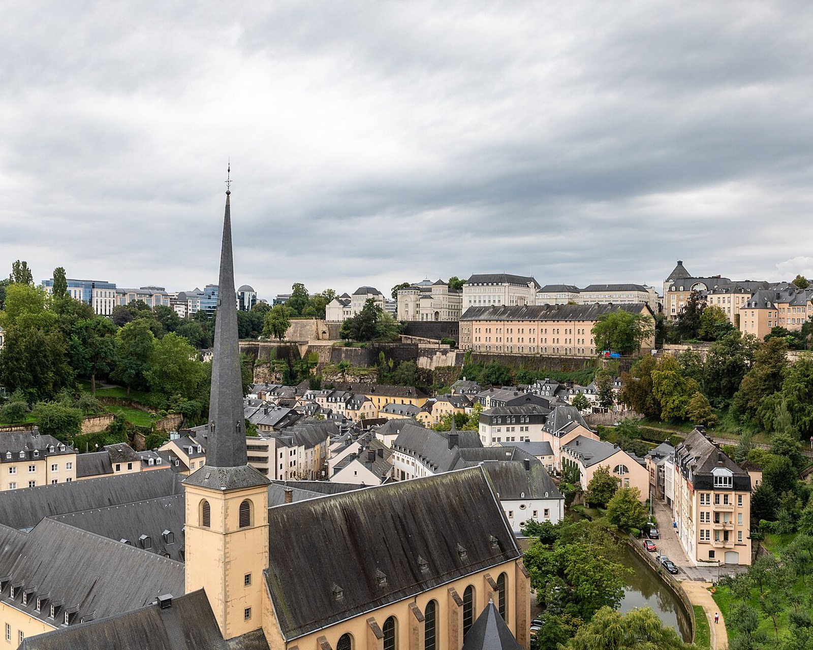Rue résidentielle luxembourgeoise