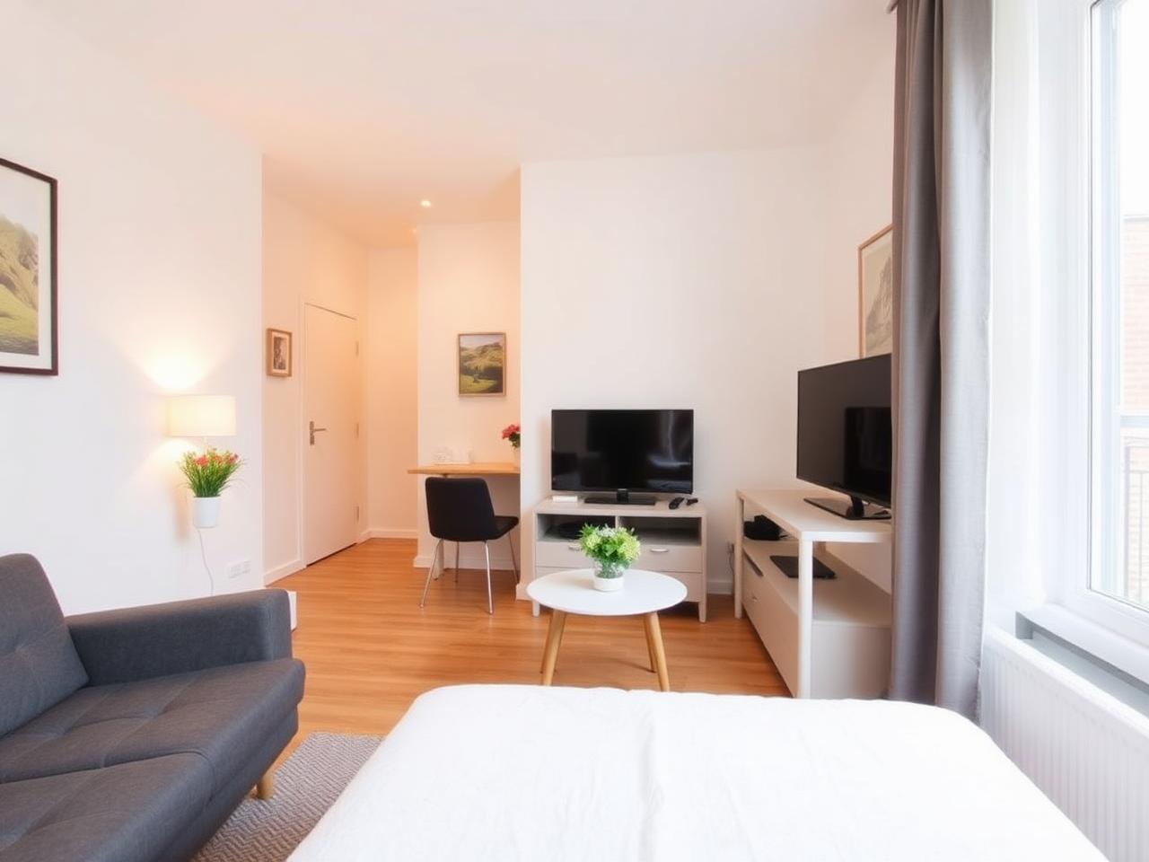 Studio meublé à Luxembourg-Gare