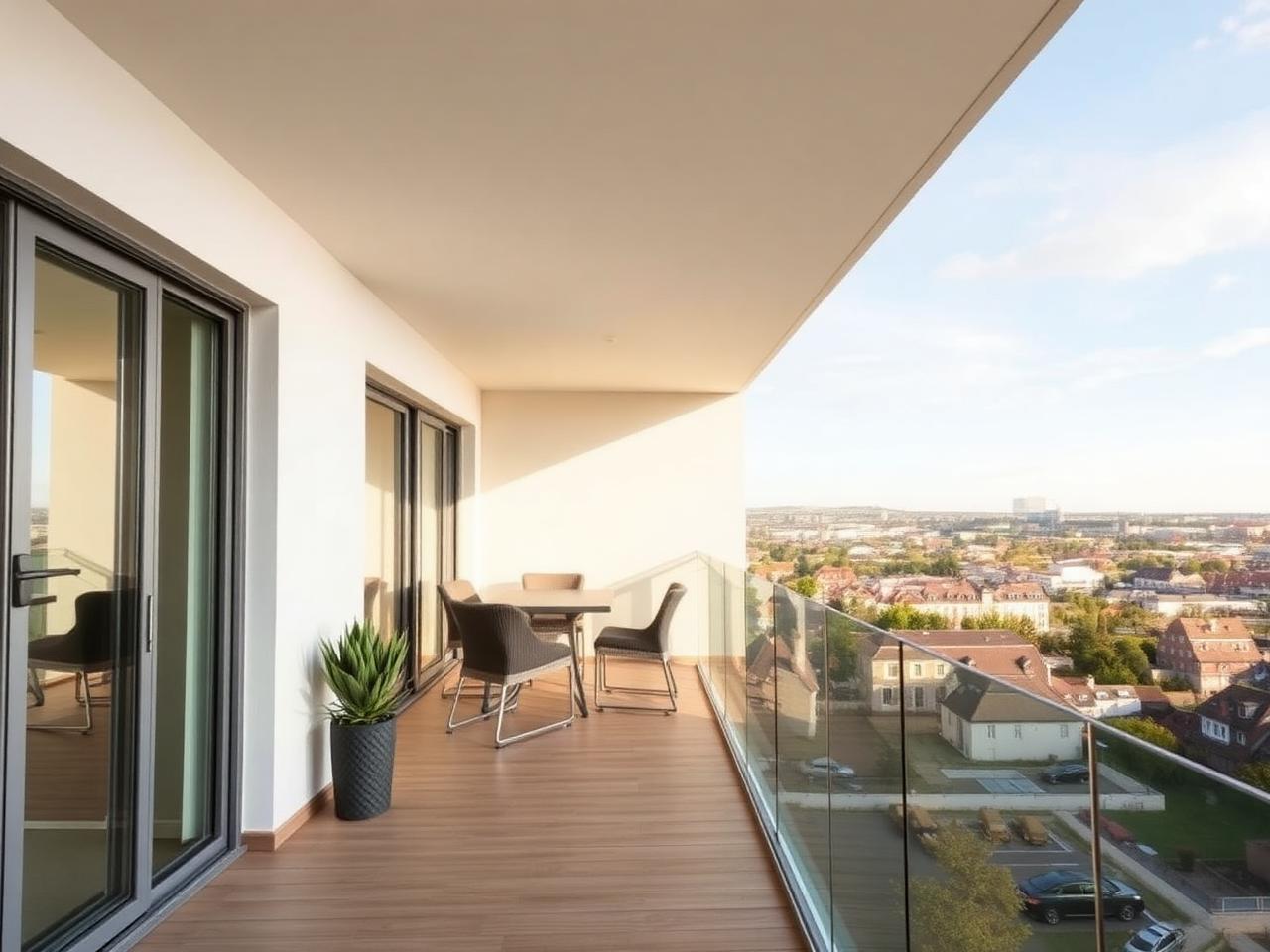 Appartement avec terrasse à Kirchberg